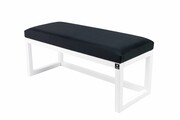Ławka Pufa Tapicerowana Siedzisko Gładkie Czarny LPG-2 Rozmiary od 50 cm do 200 cm Emra Wood Design