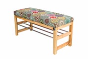Ławka Szafka Pufa Tapicerowana Siedzisko Gładkie Hexagony Mandala LGS-80 Rozmiary od 50 cm do 200 cm Emra Wood Design