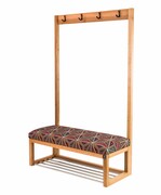 Ławka Szafka Pufa Tapicerowana Siedzisko Gładkie Malawi Wieszak LGS-15 Rozmiary od 50 cm do 200 cm Emra Wood Design