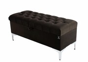 Kufer Pikowany CHESTERFIELD Brąz / Model Q-1 Rozmiary od 50 cm do 200 cm Emra Wood Design