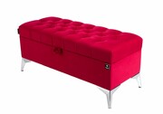 Kufer Pikowany CHESTERFIELD Czerwony / Model Q-2 Rozmiary od 50 cm do 200 cm Emra Wood Design