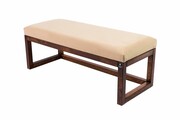 Ławka Pufa Tapicerowana Siedzisko Gładkie Cappuccino LPG-2 Rozmiary od 50 cm do 200 cm Emra Wood Design