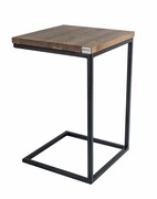 SKD-7 POMOCNICZY STOLIK KAWOWY DREWNO LITE I STAL Emra Wood Design