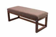 Ławka Pufa Tapicerowana Siedzisko Gładkie Brązowy LPG-2 Rozmiary od 50 cm do 200 cm Emra Wood Design