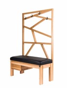 Ławka Szafka Pufa Tapicerowana Siedzisko Gładkie Ekoskóra Czarny Wieszak LGS-72 Rozmiary od 50 cm do 200 cm Emra Wood Design