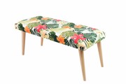 Ławeczka Pufa Tapicerowana Siedzisko Gładkie Tropic 02 LPG-10 Rozmiary od 50 cm do 120 cm Emra Wood Design