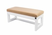 Ławka Pufa Tapicerowana Siedzisko Gładkie Cappucino LPG-16 Rozmiary od 50 cm do 200 cm Emra Wood Design