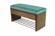 Ławka Szafka Pufa Tapicerowana Siedzisko Gładkie Mięta LGS-3 Rozmiary od 50 cm do 200 cm Emra Wood Design