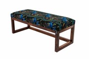 Ławka Pufa Tapicerowana Siedzisko Gładkie Pawie LPG-2 Rozmiary od 50 cm do 200 cm Emra Wood Design