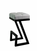 Hoker Pikowany Popielaty Ekoskóra HP-3 Emra Wood Design