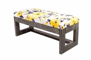 Ławka Pufa Tapicerowana Siedzisko Gładkie Marakesz Żółty LPG-16 Rozmiary od 50 cm do 200 cm Emra Wood Design