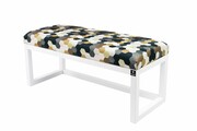 Ławka Pufa Tapicerowana Siedzisko Gładkie Print AC6 LPG-2 Rozmiary od 50 cm do 200 cm Emra Wood Design