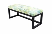 Ławka Pufa Tapicerowana Siedzisko Gładkie Liście Monstery LPG-2 Rozmiary od 50 cm do 200 cm Emra Wood Design