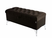 Kufer Pikowany CHESTERFIELD Brąz / Model Q-2 Rozmiary od 50 cm do 200 cm Emra Wood Design