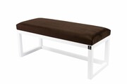 Ławka Pufa Tapicerowana Siedzisko Gładkie Brązowy LPG-2 Rozmiary od 50 cm do 200 cm Emra Wood Design