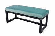 Ławka Pufa Tapicerowana Siedzisko Gładkie Mięta LPG-2 Rozmiary od 50 cm do 200 cm Emra Wood Design