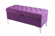 Kufer Pikowany CHESTERFIELD Fioletowy / Model Q-1 Rozmiary od 50 cm do 200 cm Emra Wood Design