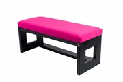 Ławka Pufa Tapicerowana Siedzisko Gładkie Różowy LPG-6 Rozmiary od 50 cm do 200 cm Emra Wood Design
