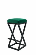Hoker Tapicerowany Butelkowa Zieleń HP-6 Emra Wood Design