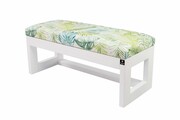 Ławka Pufa Tapicerowana Siedzisko Gładkie Liście Monstery LPG-16 Rozmiary od 50 cm do 200 cm Emra Wood Design