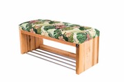 Ławka Szafka Pufa Tapicerowana Siedzisko Gładkie Tropic 01 LGS-23 Rozmiary od 50 cm do 200 cm Emra Wood Design