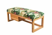 Ławka Szafka Pufa Tapicerowana Siedzisko Gładkie Tropic 01 Rozmiary od 50 cm do 200 cm Emra Wood Design