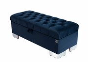Kufer Pikowany CHESTERFIELD Granat / Model Q-4 Rozmiary od 50 cm do 200 cm Emra Wood Design