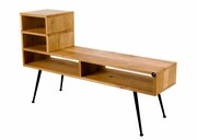 Ławka Do Wiatrołapu Przedpokoju Holu Drewno Lite Dąb Loft LB-71 Rozmiary od 60 cm do 160 cm Emra Wood Design