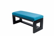 Ławka Pufa Tapicerowana Siedzisko Gładkie Turkus LPG-6 Rozmiary od 50 cm do 200 cm Emra Wood Design