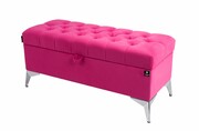Kufer Pikowany CHESTERFIELD Różowy / Model Q-2 Rozmiary od 50 cm do 200 cm Emra Wood Design
