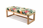 Ławeczka Pufa Tapicerowana Siedzisko Gładkie Tropic 02 Rozmiary od 50 cm do 200 cm Emra Wood Design