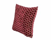 Poduszka Kwadratowa Welur Maroko Bordo 03 Emra Wood Design