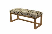 Ławka Pufa Tapicerowana Siedzisko Gładkie Bombaj 561 LGM-2 Rozmiary od 45 cm do 200 cm Emra Wood Design