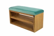 Ławka Szafka Pufa Tapicerowana Siedzisko Gładkie Mięta LGS-5 Rozmiary od 50 cm do 200 cm Emra Wood Design