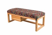 Ławka Szafka Pufa Tapicerowana Siedzisko Gładkie Malawi Rozmiary od 50 cm do 200 cm Emra Wood Design