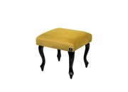 Taboret Pufa Tapicerowana Cytrynowa Żółcień LPG-0 Rozmiary Emra Wood Design