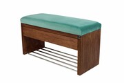 Ławka Szafka Pufa Tapicerowana Siedzisko Gładkie Mięta LGS-3 Rozmiary od 50 cm do 200 cm Emra Wood Design