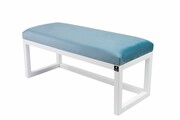 Ławka Pufa Tapicerowana Siedzisko Gładkie Jasny Błękit LPG-2 Rozmiary od 50 cm do 200 cm Emra Wood Design