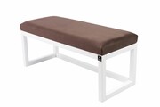 Ławka Pufa Tapicerowana Siedzisko Gładkie Brązowy LPG-2 Rozmiary od 50 cm do 200 cm Emra Wood Design