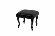 Taboret Pufa Tapicerowana Czarny LPG-0 Rozmiary Emra Wood Design