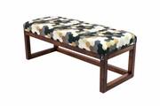 Ławka Pufa Tapicerowana Siedzisko Gładkie Print AC6 LPG-2 Rozmiary od 50 cm do 200 cm Emra Wood Design