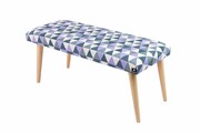 Ławeczka Pufa Tapicerowana Siedzisko Gładkie Mercure 05 LPG-10 Rozmiary od 50 cm do 120 cm Emra Wood Design