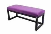 Ławka Pufa Tapicerowana Siedzisko Gładkie Fioletowy LPG-2 Rozmiary od 50 cm do 200 cm Emra Wood Design