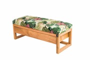 Ławka Szafka Pufa Tapicerowana Siedzisko Gładkie Tropic 01 LGS-25 Rozmiary od 50 cm do 200 cm Emra Wood Design