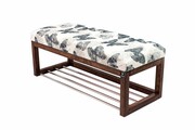 Ławeczka Pufa Tapicerowana Siedzisko Gładkie Butterfly 01 Rozmiary od 50 cm do 200 cm Emra Wood Design