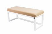 Ławka Pufa Tapicerowana Siedzisko Gładkie Cappucino LPG-2 Rozmiary od 50 cm do 200 cm Emra Wood Design
