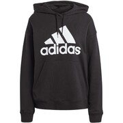 Bluza damska adidas Essentials Big Logo Oversized French Terry Hoodie czarna HR4934 adidas