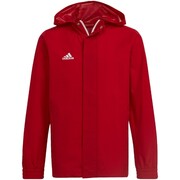 Kurtka dla dzieci adidas Entrada 22 All-Weather czerwona IK4013 adidas teamwear