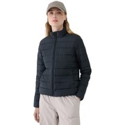 Kurtka damska puchowa 4F F533 głęboka czerń 4FWSS25TDJAF533 20S 4F