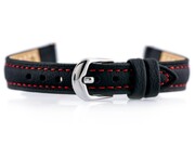 Pasek skórzany do zegarka BISSET BS-158 - 12mm (red) Bisset